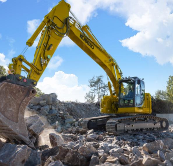 Kobelco undercarriage