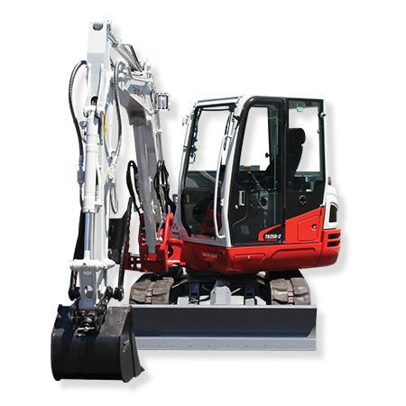 Takeuchi Compact Excavator undercarriage