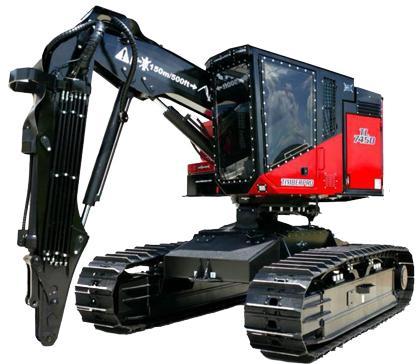 Timberpro Forestry Feller Buncher (Track) undercarriage