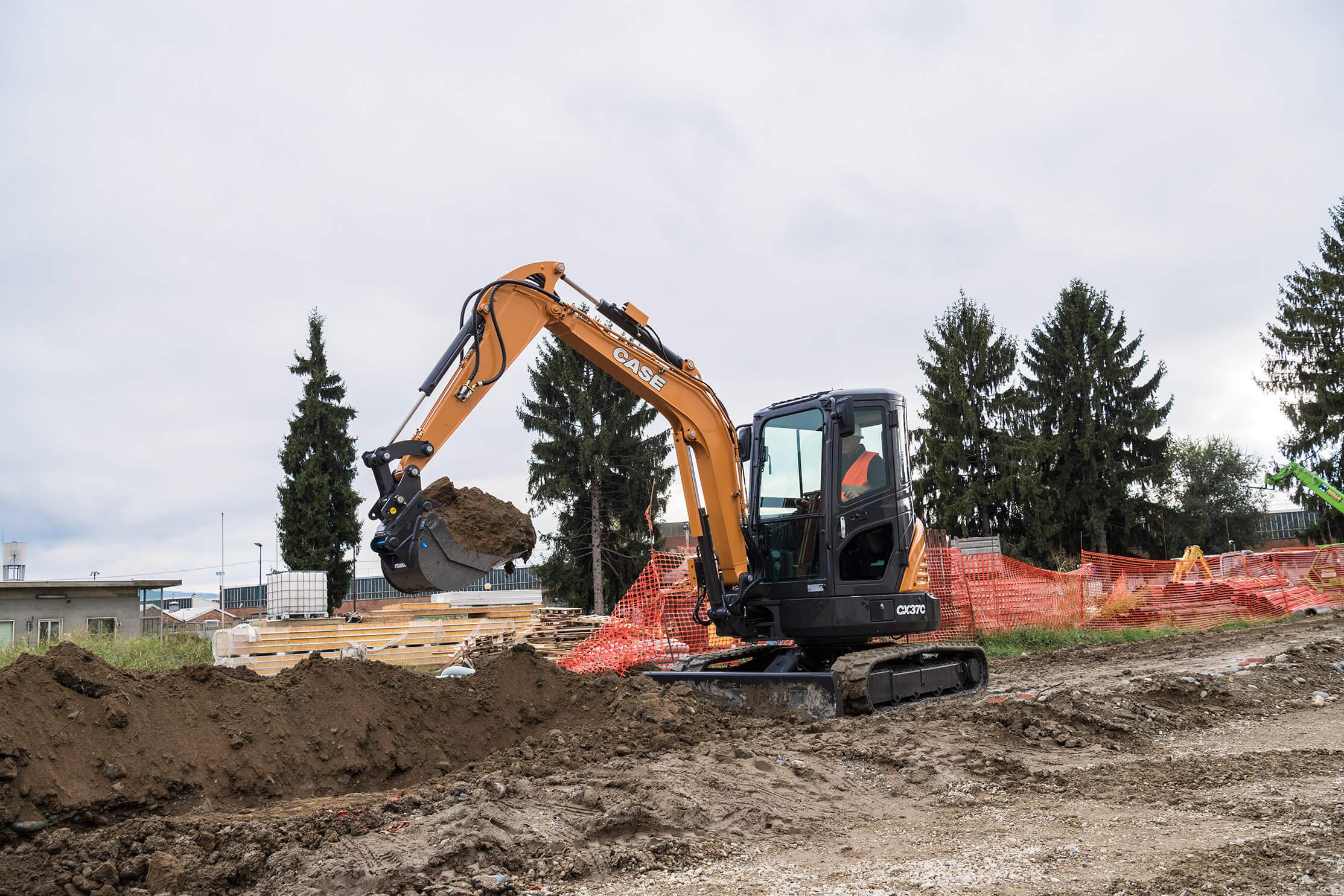 case compact excavator undercarriage