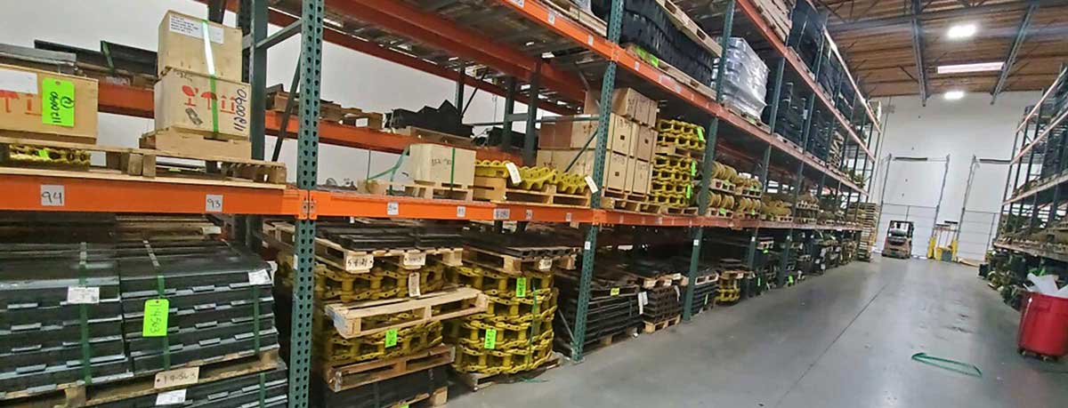 warehouse undercarriage parts
